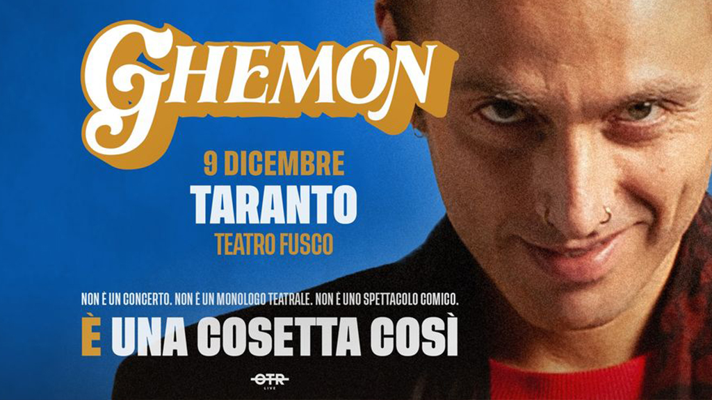 Al Teatro Fusco arriva Ghemon con “Una Cosetta Così”